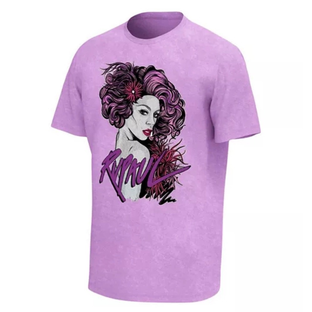 RuPaul Drag Race Graphic T-Shirt Adult Large Purple Cotton LGBTQ Pride NWT